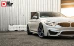 BMW M4 Coupe Midnight Frost M52R Wheels by Klassen 2015 года